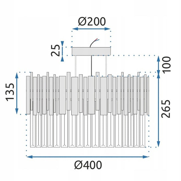 Lampa APP1100 złota sufitowa plafon kryształowy
