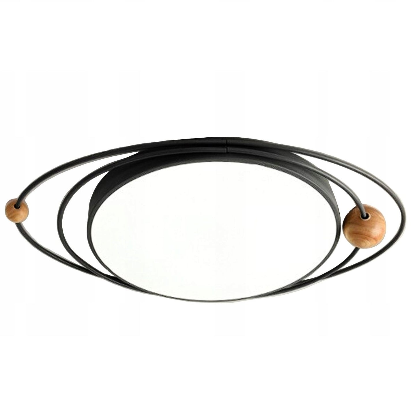 Lampa APP868 GALAXY sufitowa plafon czarny 52x30
