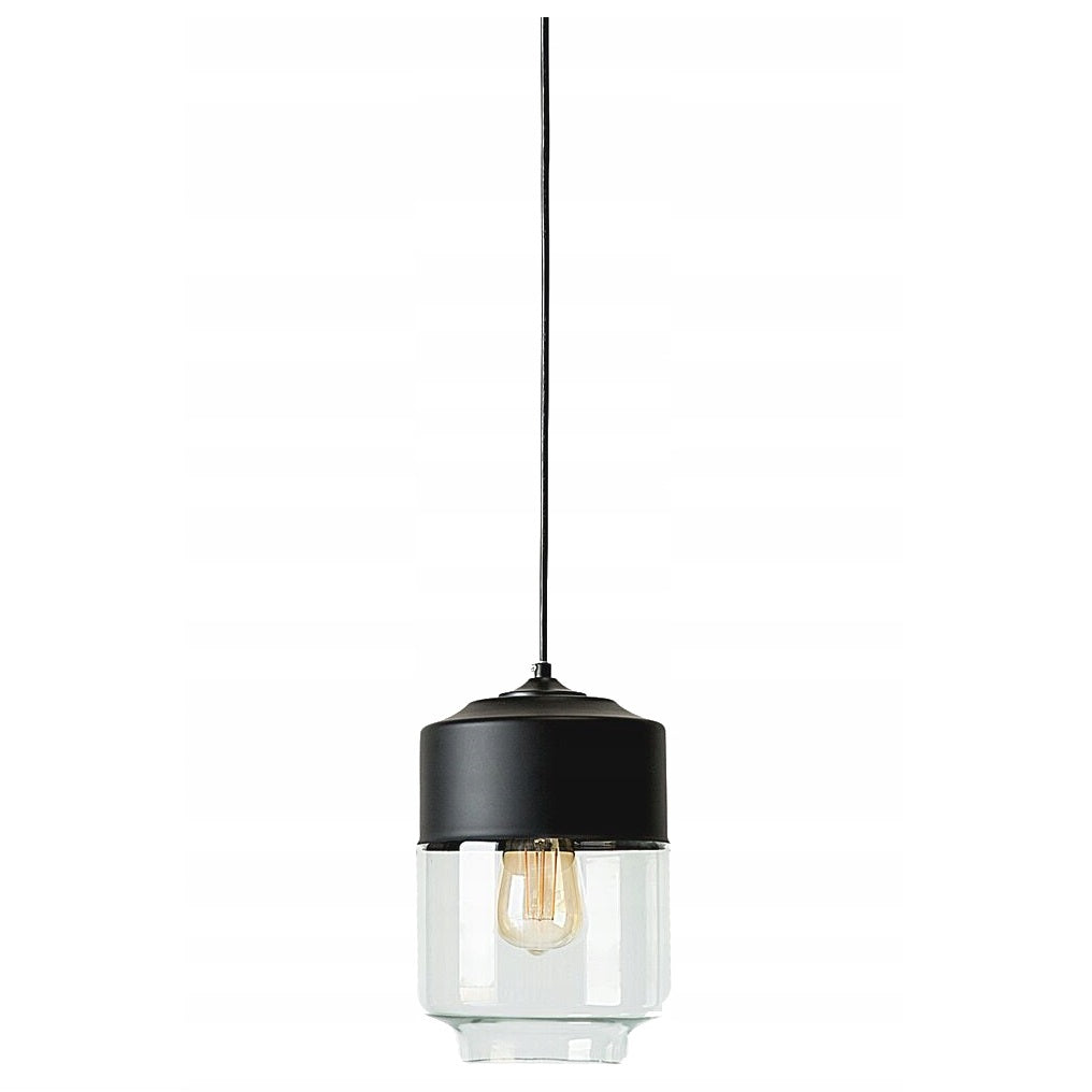 Lampa sufitowa wisząca ZENIT C metalowa szklana