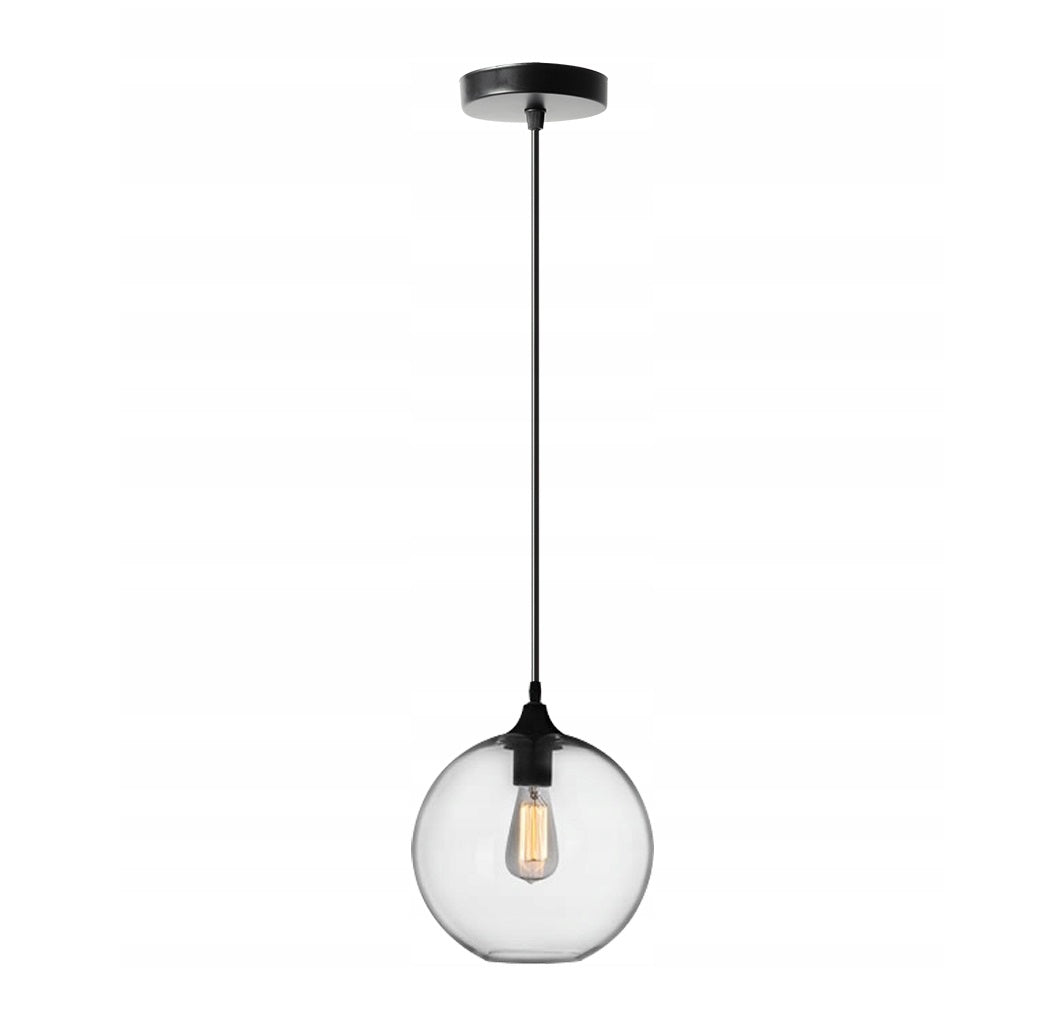 Lampa sufitowa wisząca APP311 Loft kula szklana