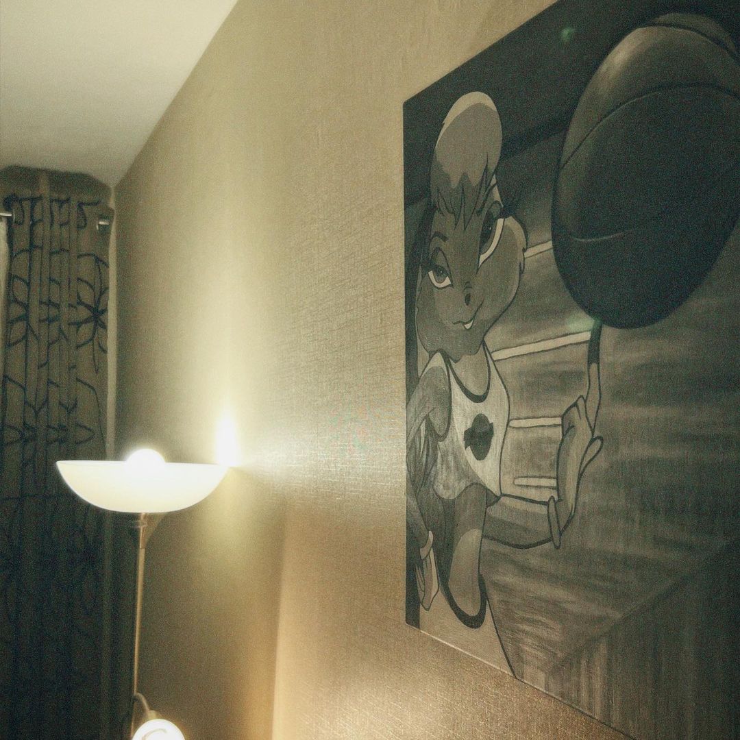 Obraz 50x50 "Żadnych lalek na boisku!» HANDMADE