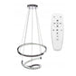 Lampa sufitowa LED żyrandol RING koło 50 + pilot