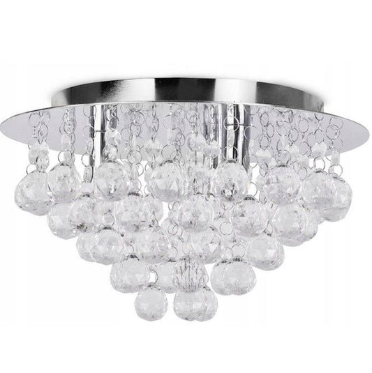 Lampa 392179 sufitowa plafon kryształowy glamour