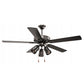 Żyrandol 392190 z wentylatorem lampa wiatrak