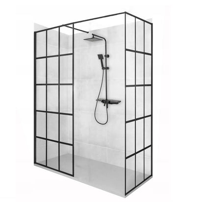 Kabina REA BLER-1 120x190 prysznicowa kratka Walk-in 8