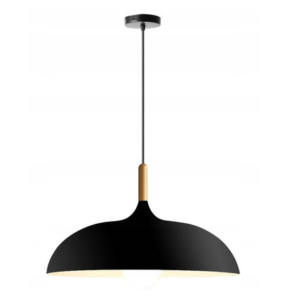 Lampa ANZO 45 czarna sufitowa wisząca metalowa
