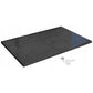 Brodzik REA STONE 90x120 czarny prysznicowy kamienny