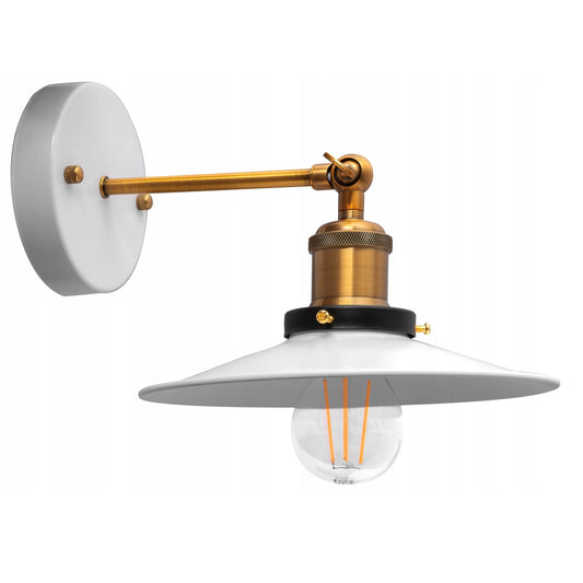 Lampa ścienna kinkiet PORTO APP197 biała loft