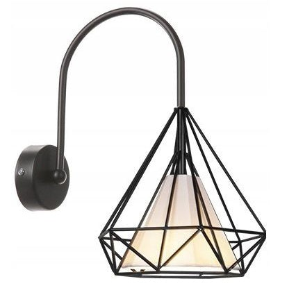 Kinkiet lampa ścienna BELLO APP011 loft czarna