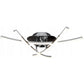 Lampa sufitowa plafon APP397 LED żyrandol 59 CHROM