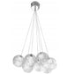 Lampa sufitowa wisząca APP560 szklane kule 7 sztuk