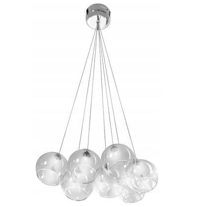 Lampa sufitowa wisząca APP560 szklane kule 7 sztuk