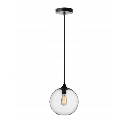 Lampa sufitowa wisząca APP311 Loft kula szklana