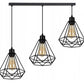 Lampa sufitowa wisząca RENO 180986B loftowa czarna