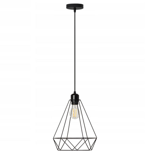 Lampa RENO 180986 sufitowa wisząca loftowa czarna