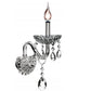 Kinkiet glamour kryształowy chromowany 300755