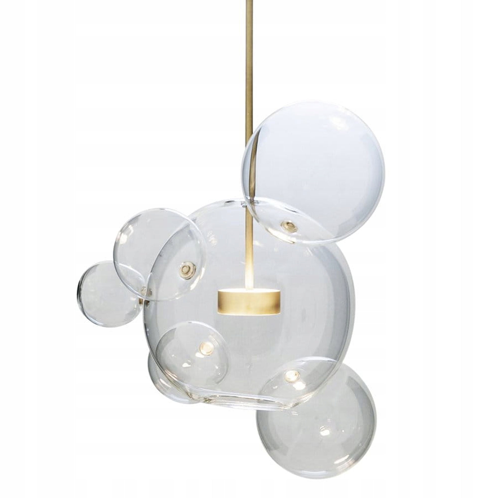 Lampa APP650 sufitowa żyrandol szklana kule LED 5W