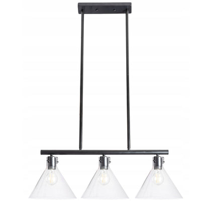 Lampa sufitowa APP318 szklana metalowa żyrandol
