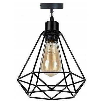 Lampa sufitowa wisząca RENO 180986D loftowa czarna